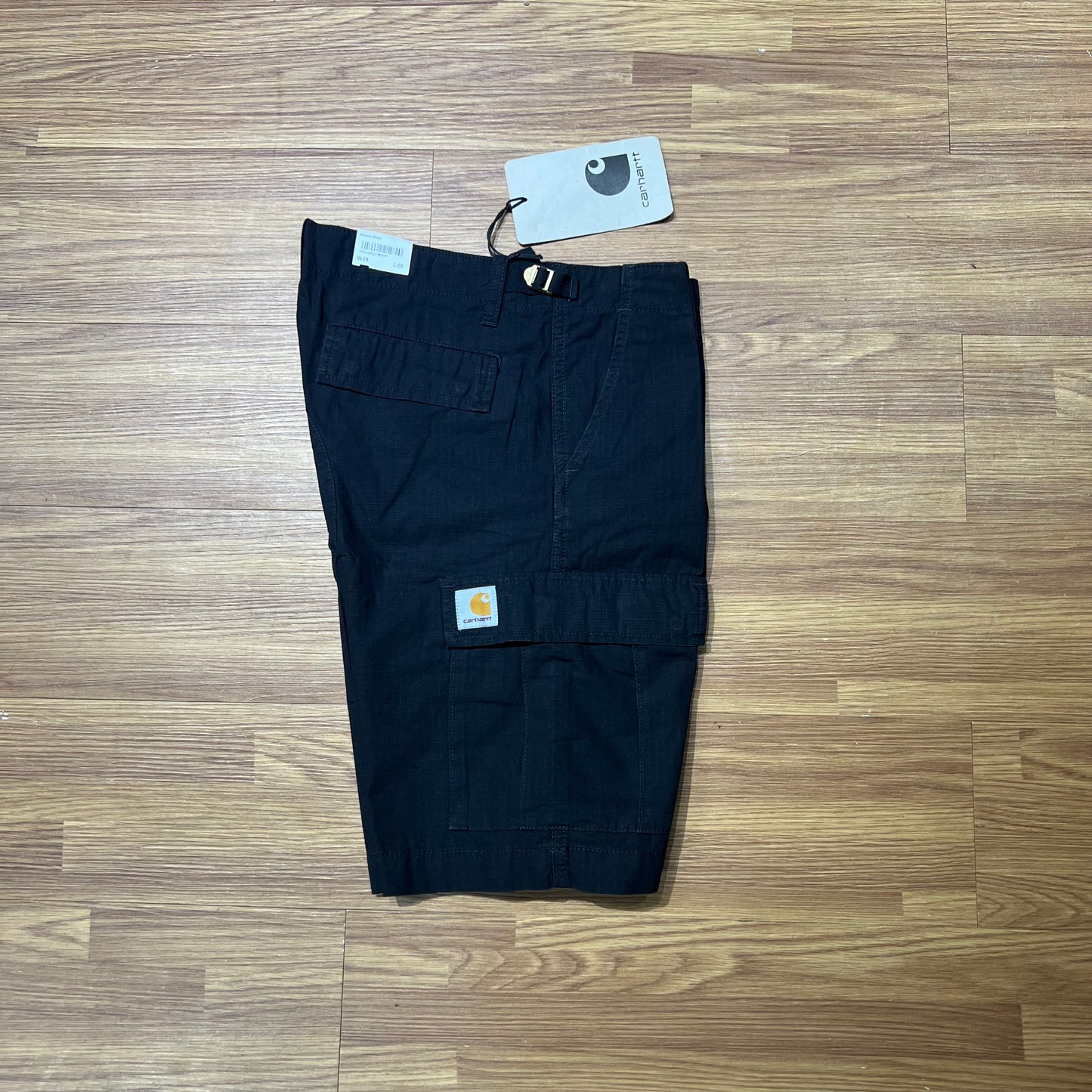 Carhartt Aviation Shorts Black I009758-8902 實拍