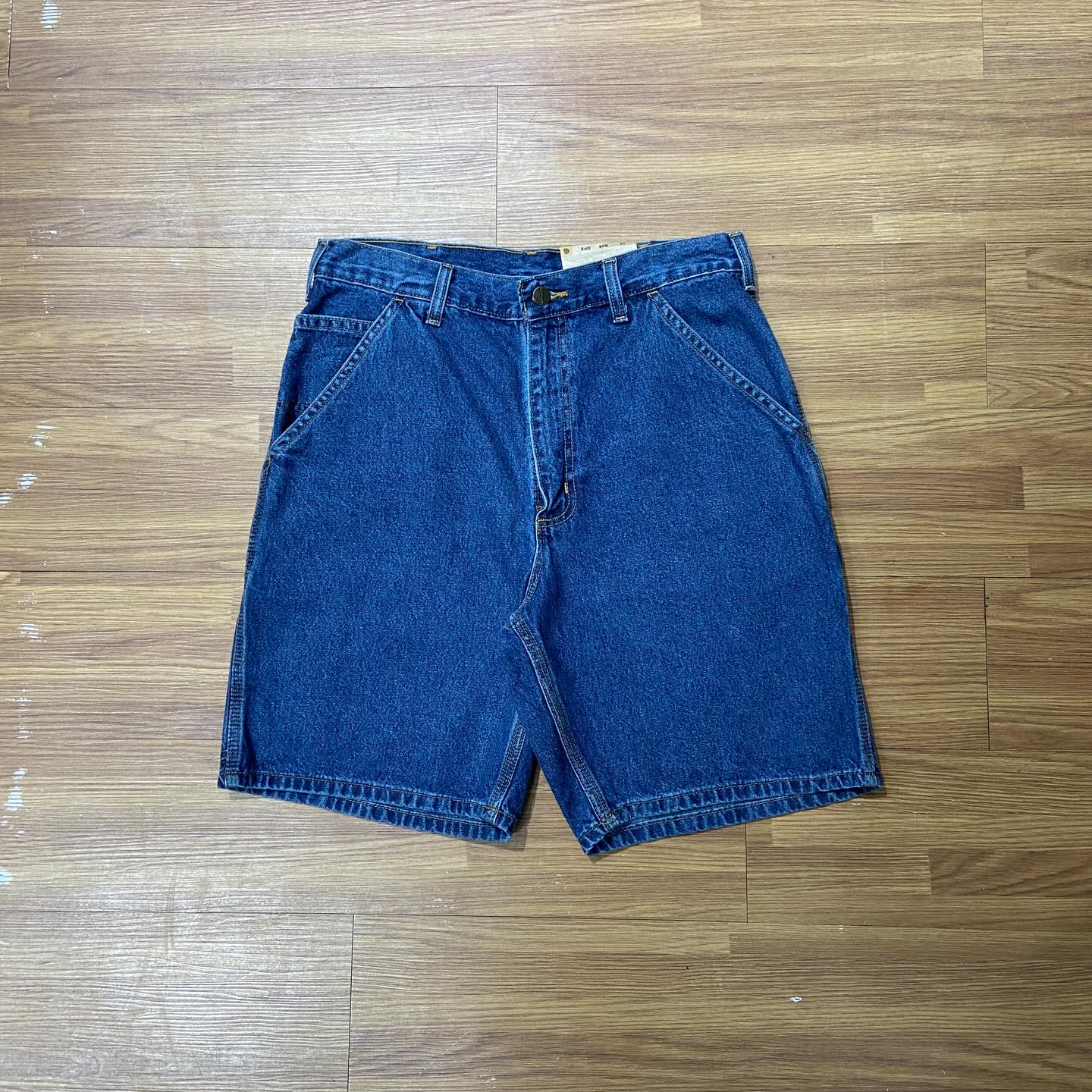 Carhartt Lightweight Denim Work Shorts B28 正面實拍