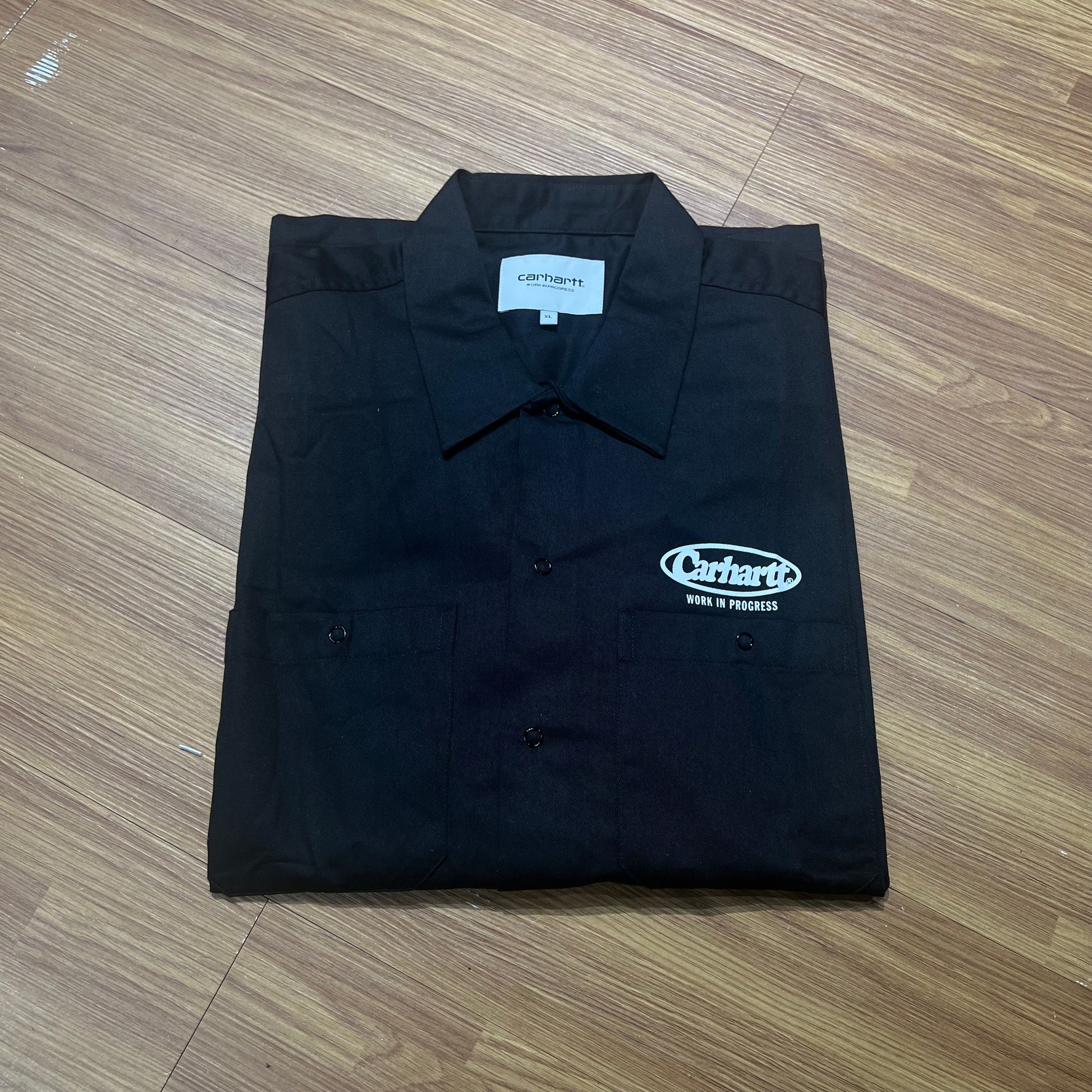 Carhartt WIP Baltimore Shirt L/S Black I024129 實拍