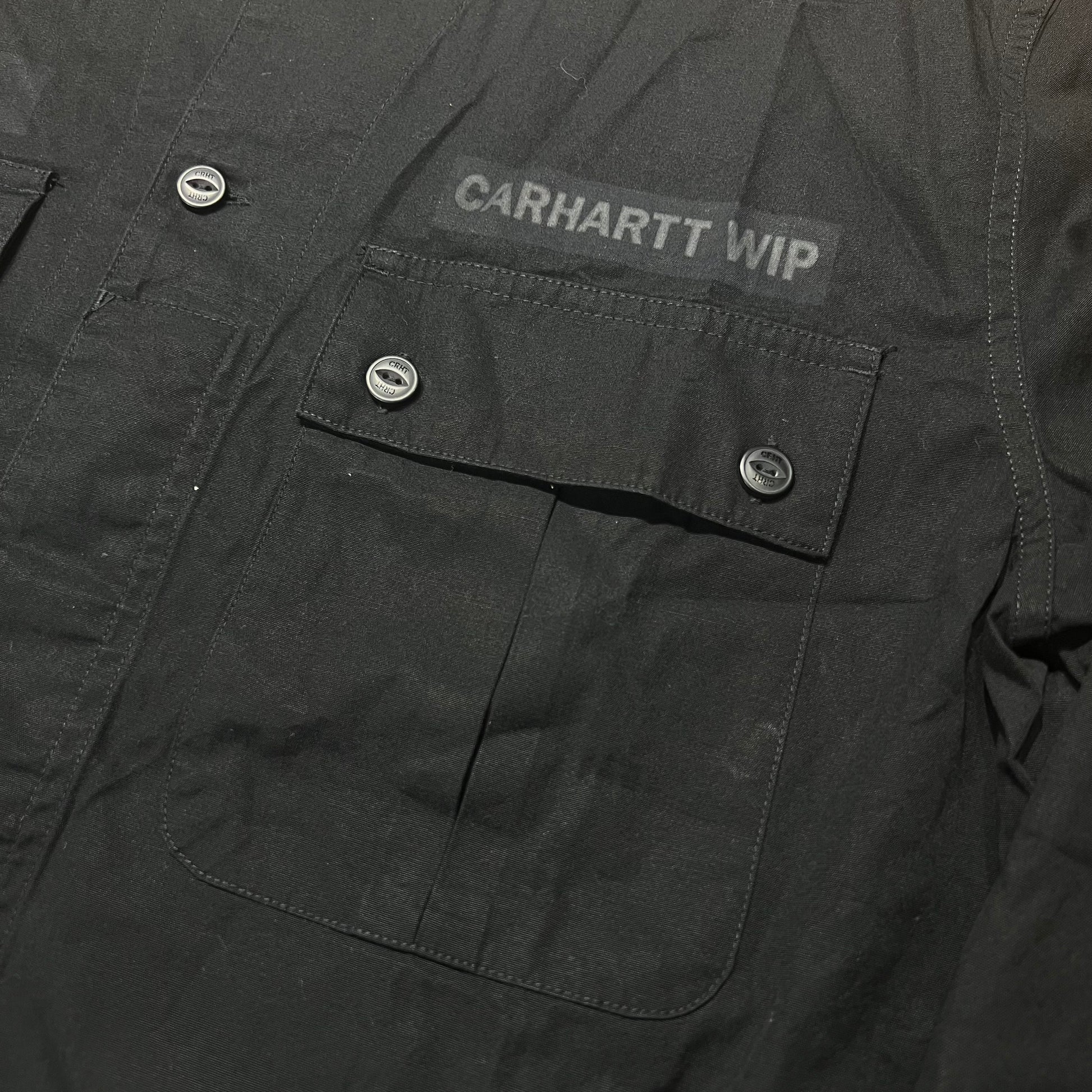 Carhartt WIP Memories Shirt L/S Black I024131 細節實拍