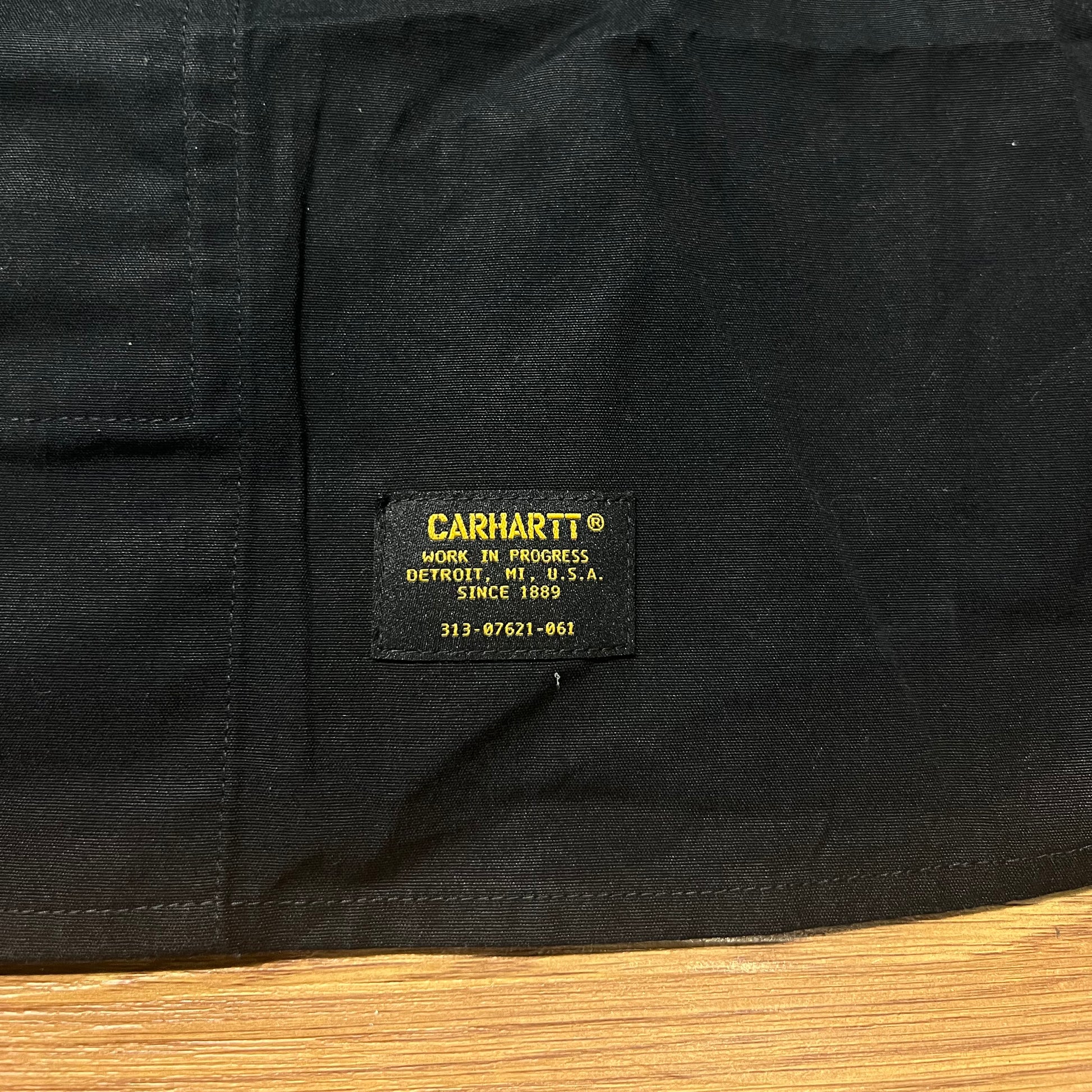 Carhartt WIP Memories Shirt L/S Black I024131 細節實拍