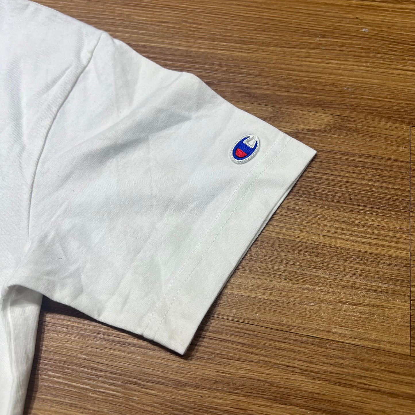Champion JP Embroidered Big C Logo Tee C3-F362 White 實拍