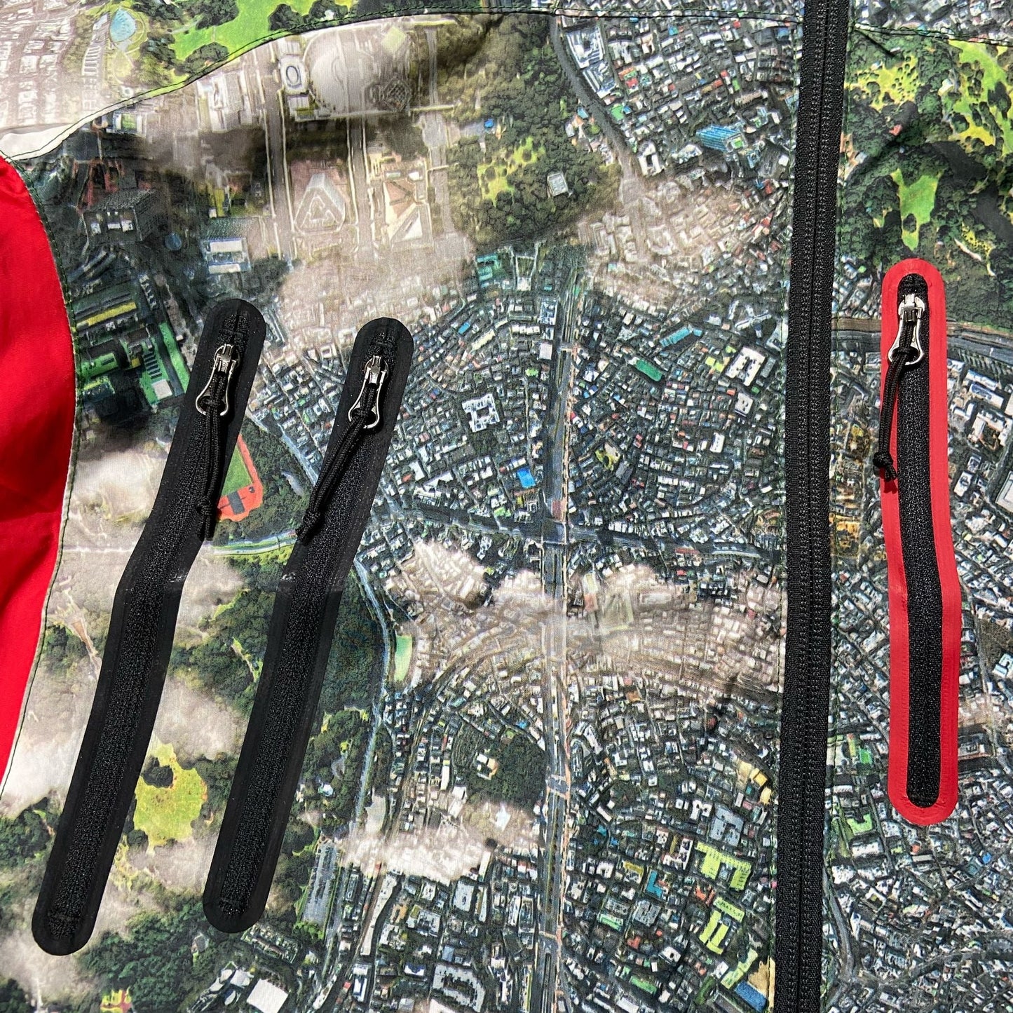 日版 Columbia x Kinetics DECRUZ SUMMIT TXT Jacket “Tokyo City Aerial view” Omni-Heat Reflective PM3735-011