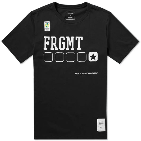 Fragment Design x Converse Printed Essentials Tee Black