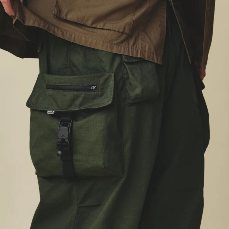 LAKH Supply 10 Pockets Cargo Pants Redline Olive TPC-RLOL