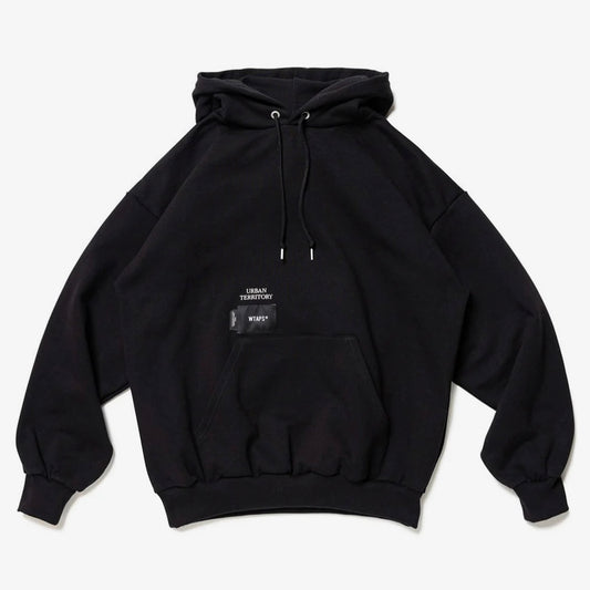 Wtaps Crossbones Hoodie Black 222ATDT-HPM03S