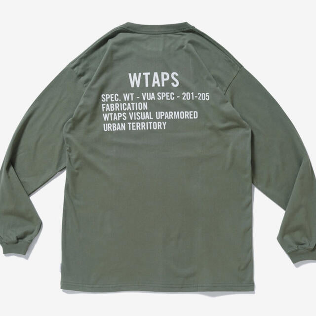 Wtaps Fabrication LS Tee Olive 212PCDT-LT04S