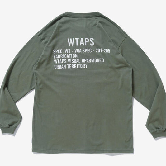 Wtaps Fabrication LS Tee Olive 212PCDT-LT04S