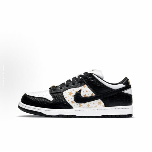 Nike x Supreme SS21 Dunk Low Stars Black DH3228-102 星星 白金黑
