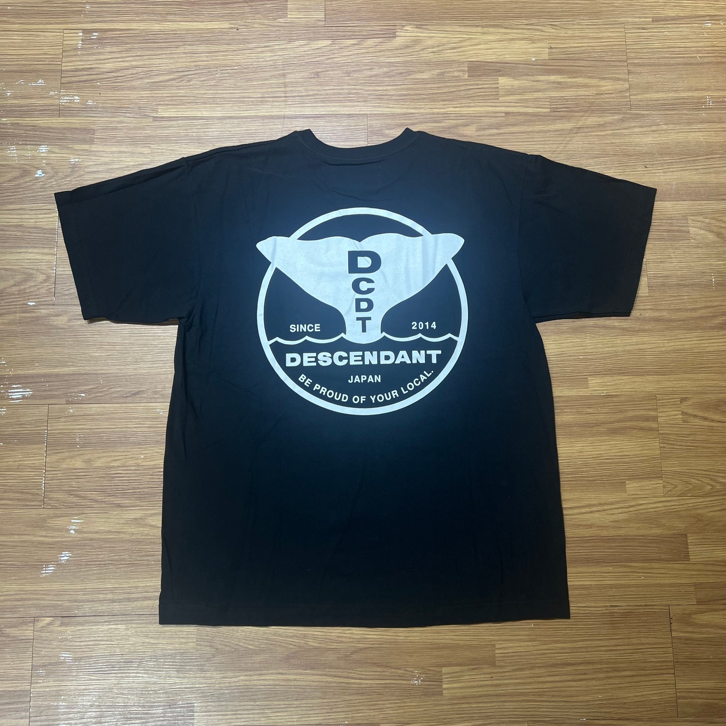 Descendant Fluke Up SS Tee Black 221ATDS-STM07S 實拍
