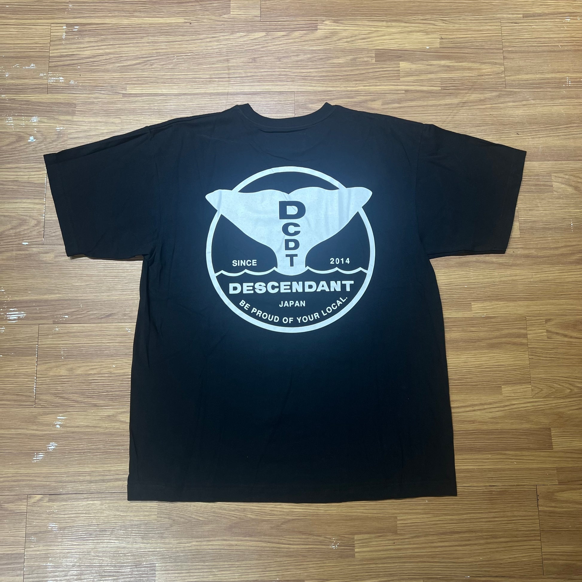 Descendant Fluke Up SS Tee Black 221ATDS-STM07S 實拍