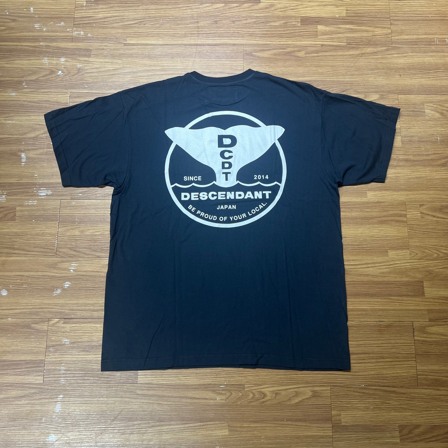 Descendant Fluke Up SS Tee Navy 231ATDS-STM11S 實拍