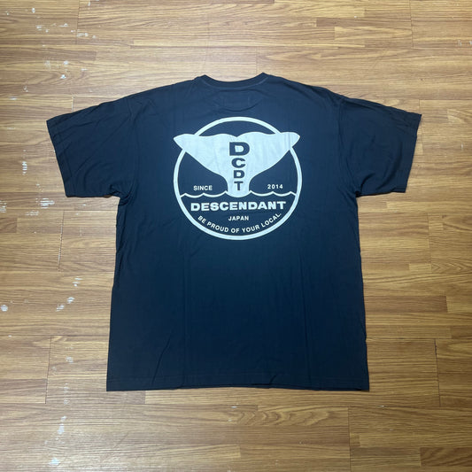 Descendant Fluke Up SS Tee Navy 231ATDS-STM11S 實拍