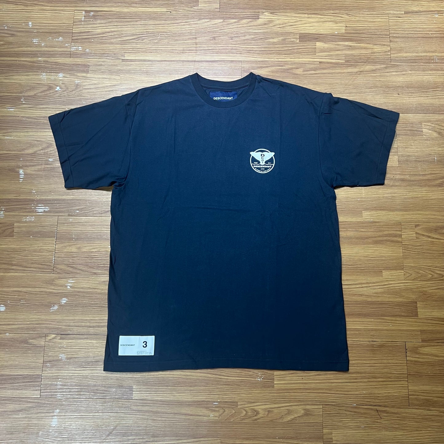 Descendant Fluke Up SS Tee Navy 231ATDS-STM11S 實拍