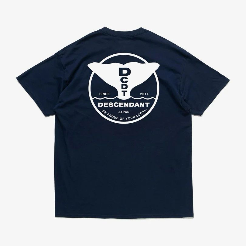 Descendant Fluke Up SS Tee Navy 231ATDS-STM11S
