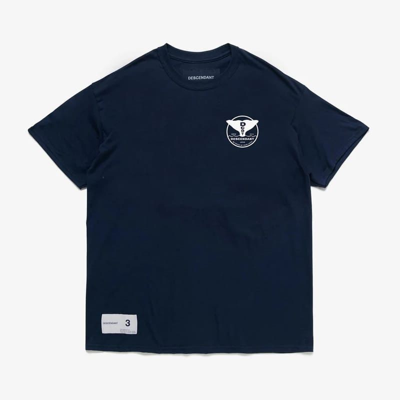 Descendant Fluke Up SS Tee Navy 231ATDS-STM11S