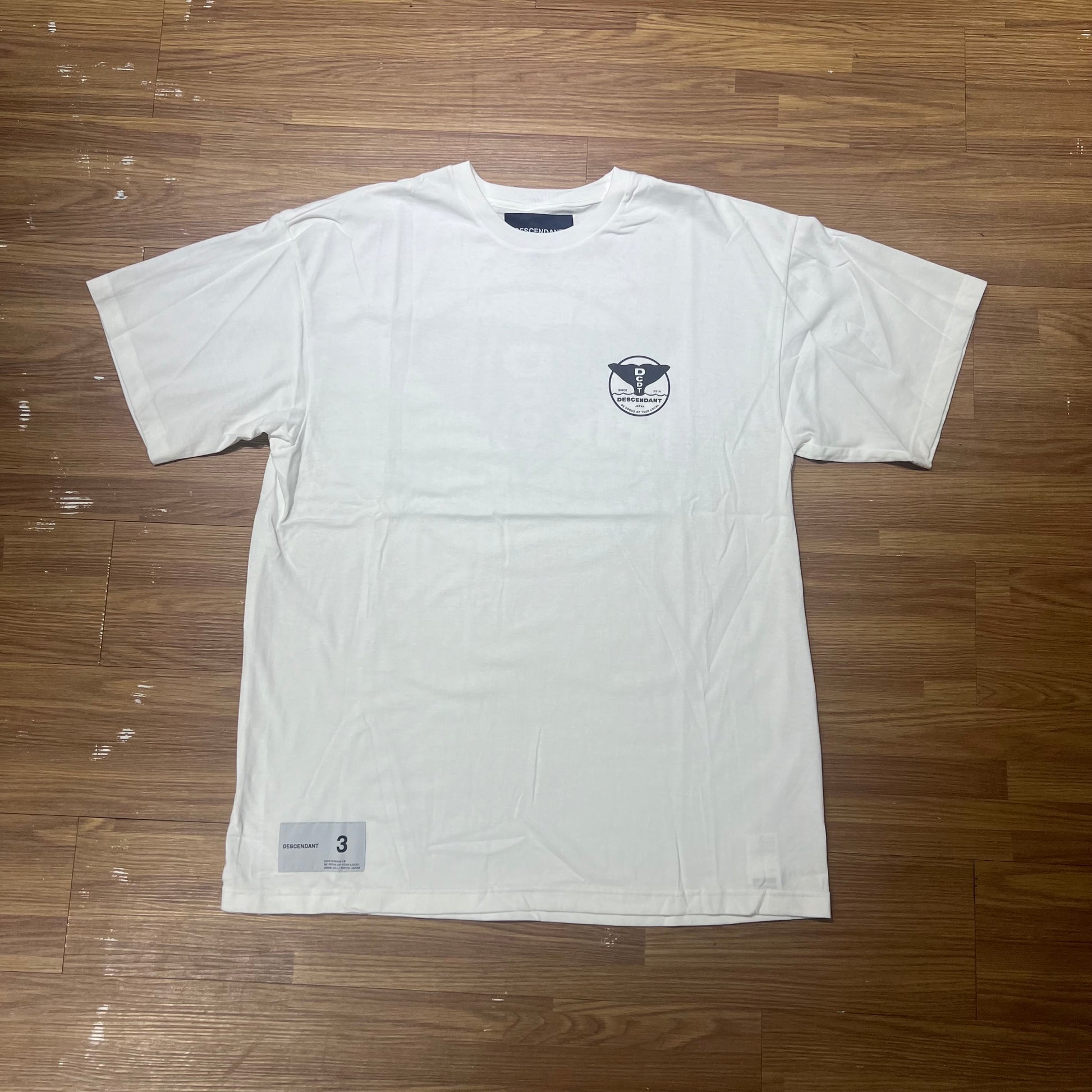 Descendant Fluke Up SS Tee White 221ATDS-STM07S 實拍