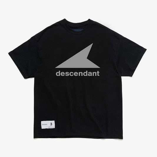 Descendant Front Cetus SS Tee Black 231ATDS-STM09S