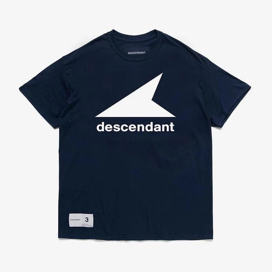Descendant Front Cetus SS Tee Navy 231ATDS-STM09S