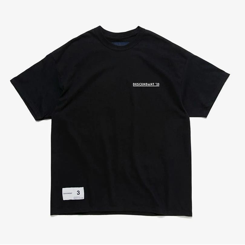 Descendant Gennaker SS Tee Black 231ATDS-STM02S