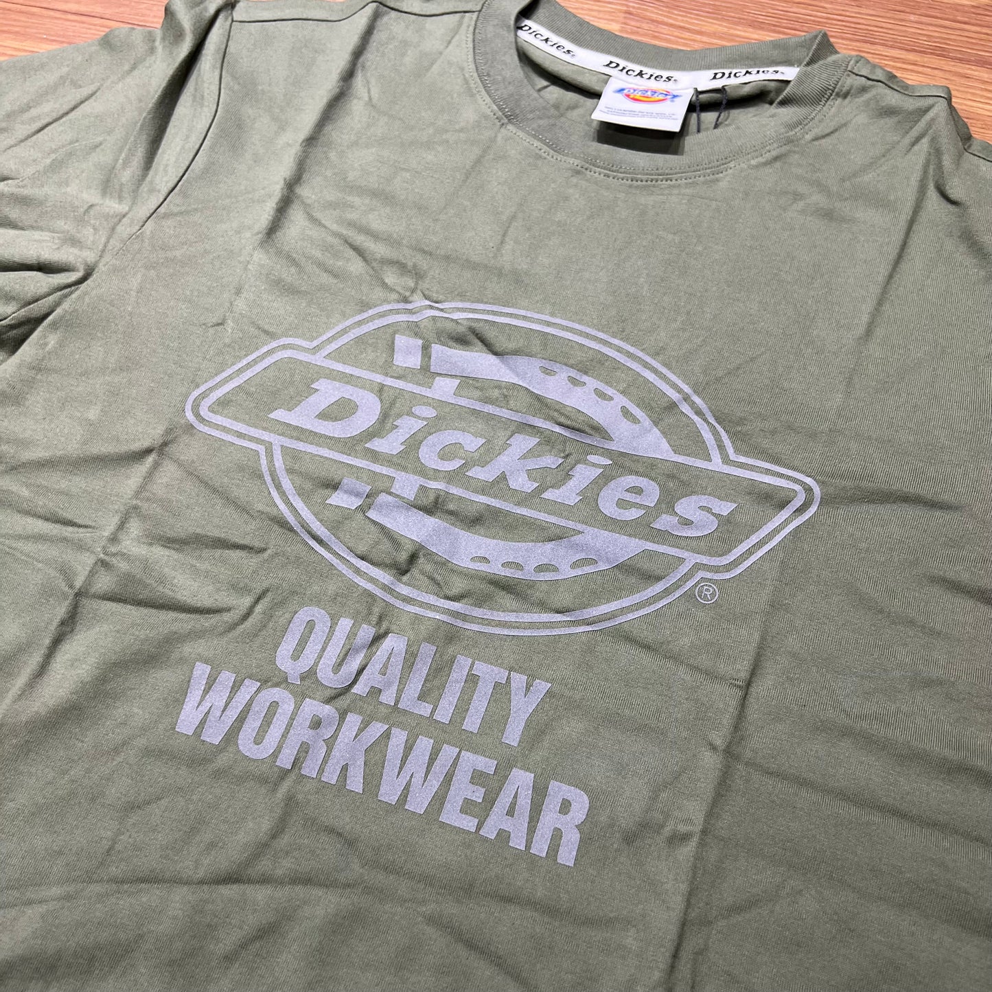 Dickies 3M Reflective Core Logo Tee Thyme (Olive) DK007579A491