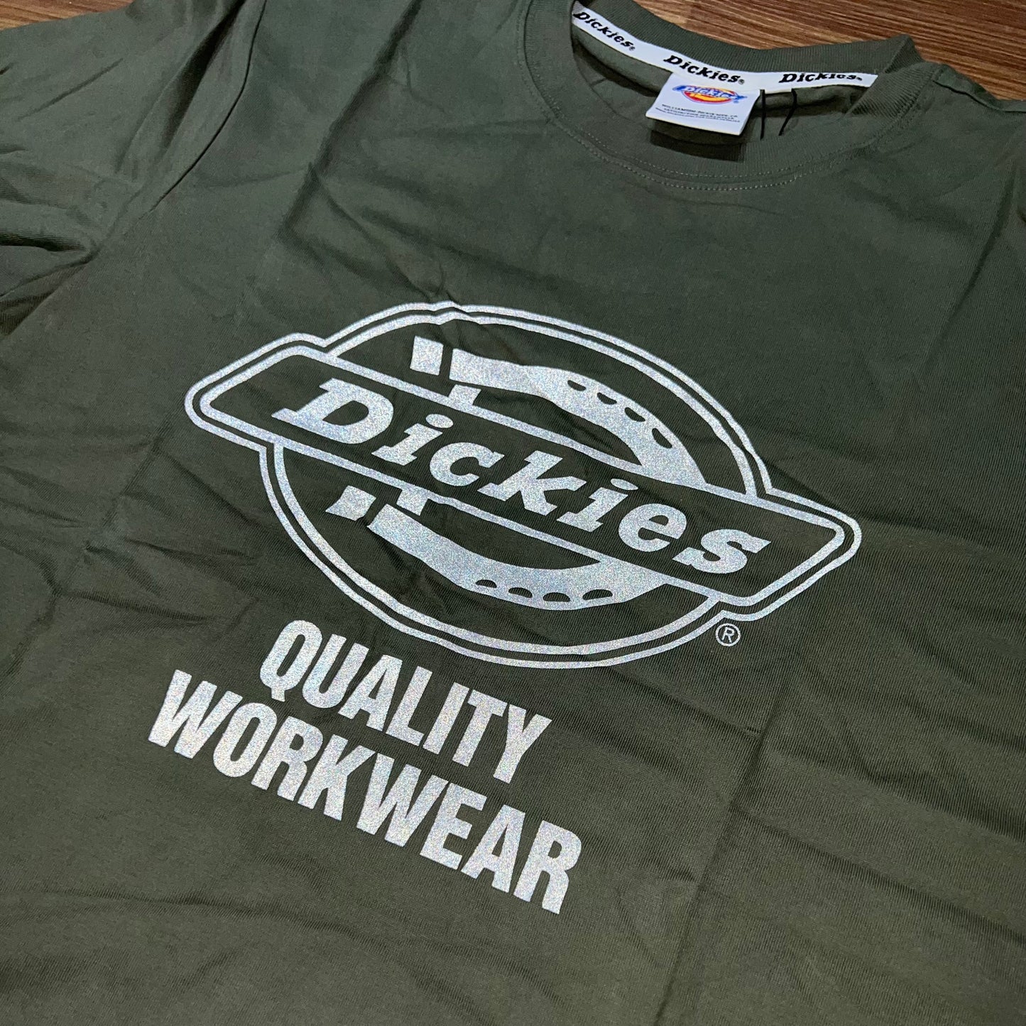 Dickies 3M Reflective Core Logo Tee Thyme (Olive) DK007579A491
