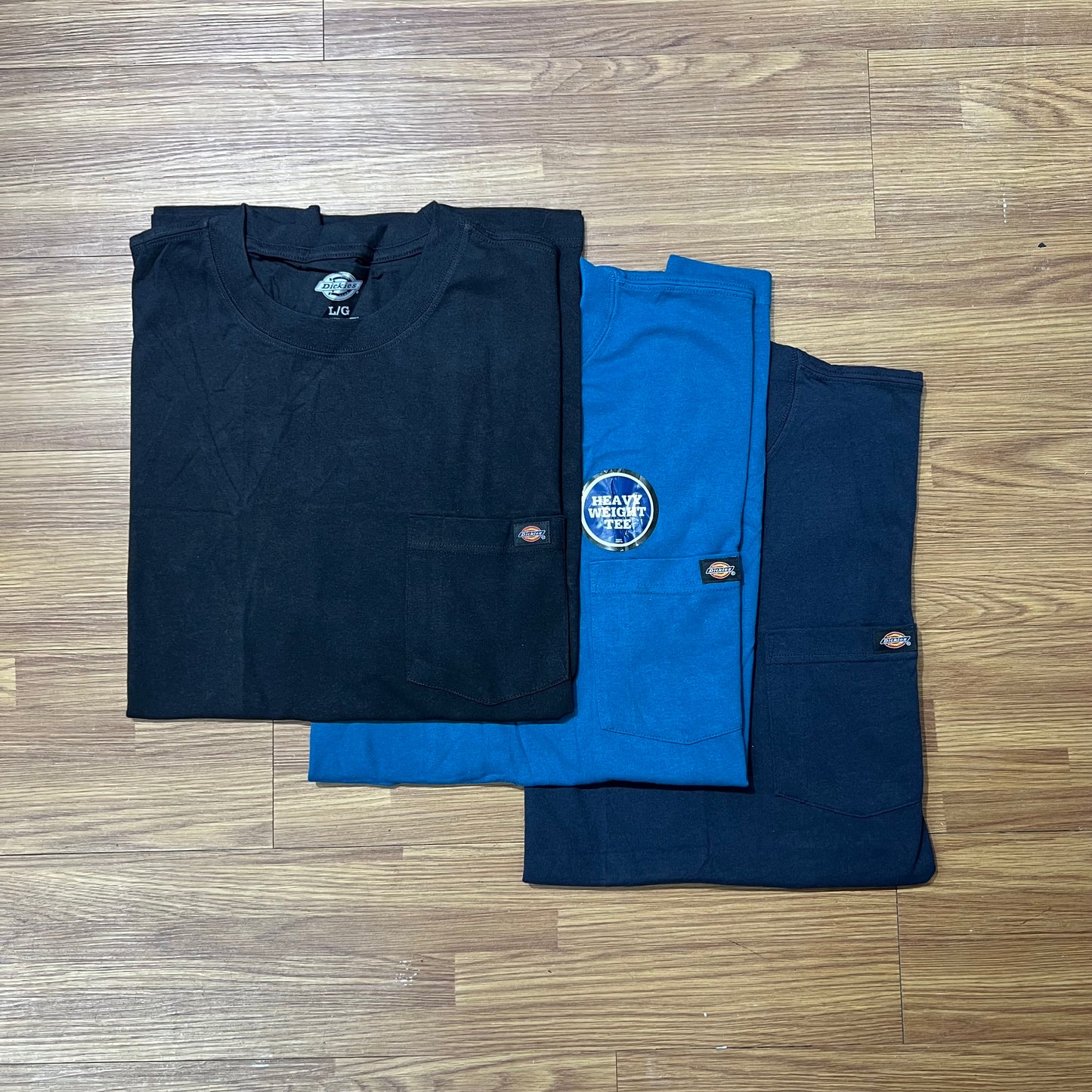 Dickies Heavy Weight Pocket Tee Black Blue Navy