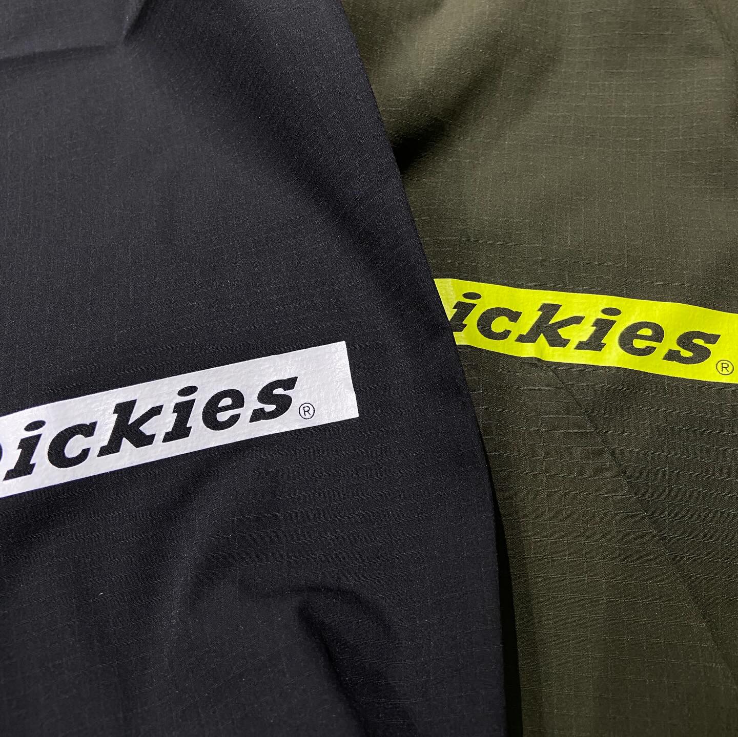 Dickies DK007435 防撕裂工裝縮口褲黑色實拍 Ripstop 細節