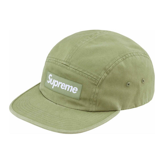 Supreme Washed Chino Twill Camp Cap Olive