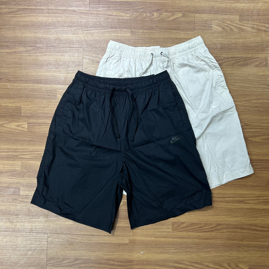 Nike Club Woven Oversized Shorts Black DM6918-010 / Cement DM6918-104