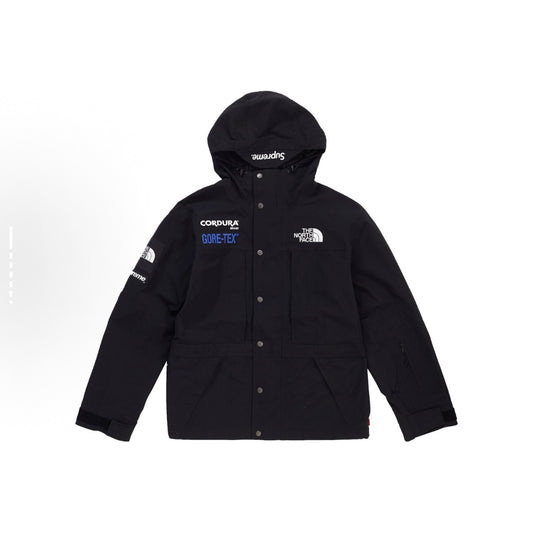 Supreme x The North Face TNF FW18 Expedition Jacket Black Cordura Gore-Tex 防風防水沖鋒衣 黑色