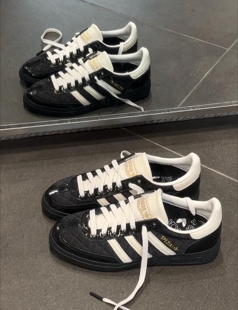 Preorder 預訂 Adidas Handball Spezial Black Rhombus JP5669 菱格紋 漆皮黑