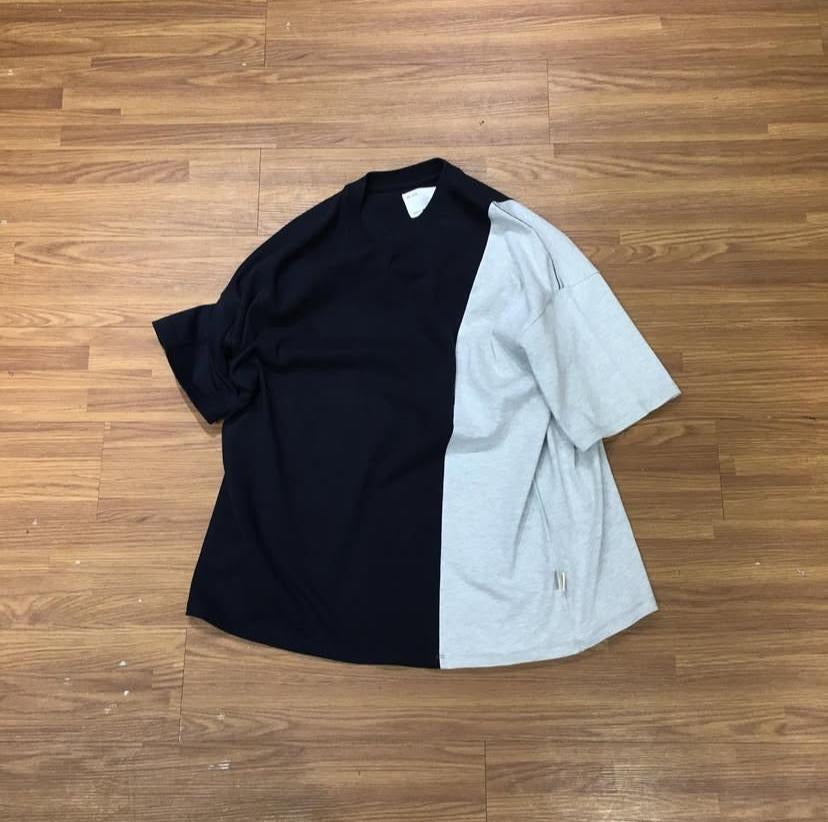 Pin Sktbs Patchwork Tee Navy Grey