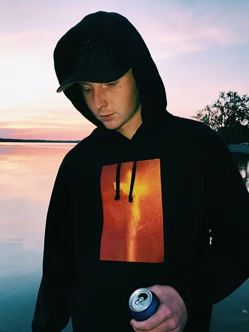 Supreme Piss Christ Hooded Sweatshirt Hoodie Black
