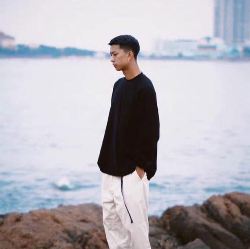 NORLN NR Waffle Pocket Tee LS Black Brown Dark Green Grey White