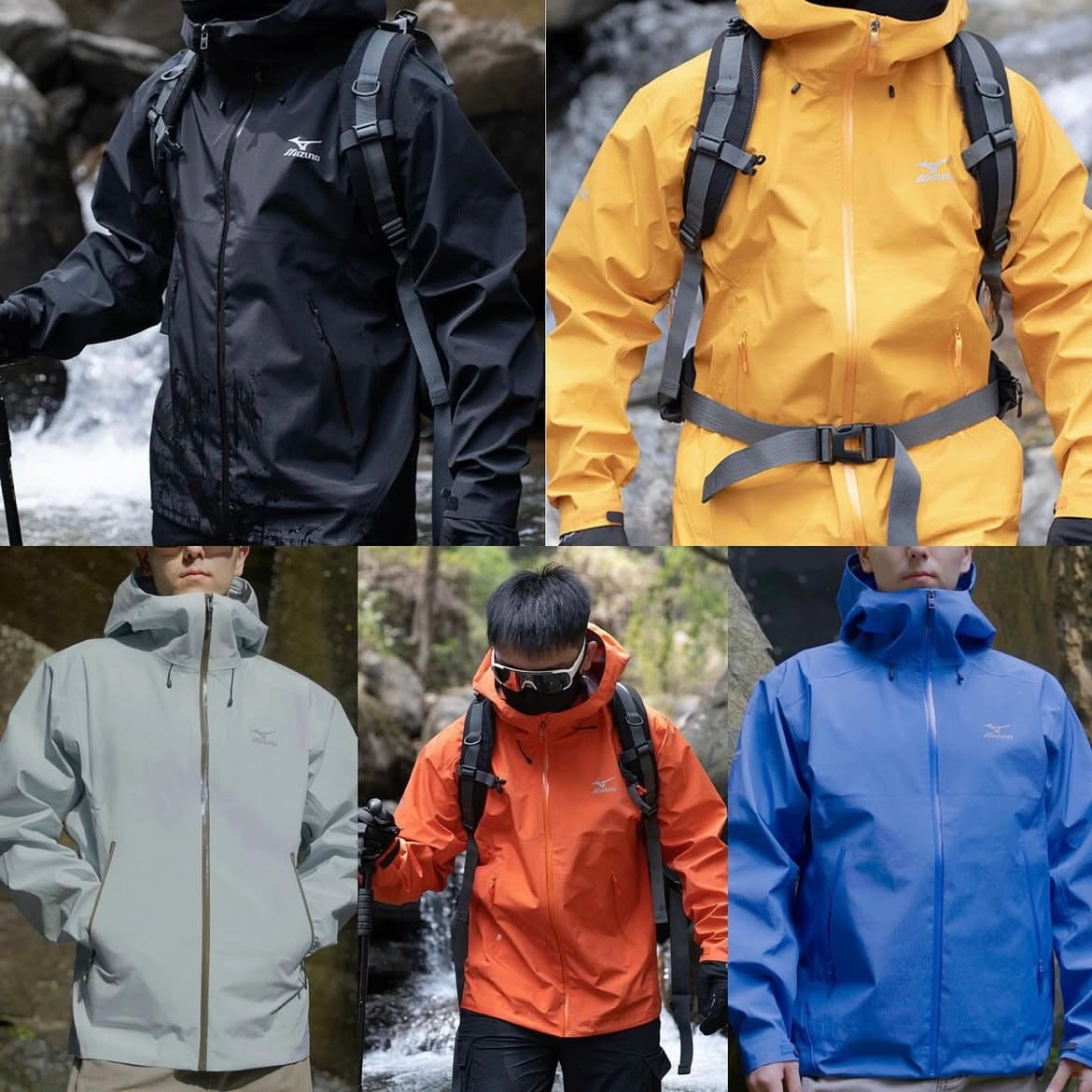 Preorder 預訂 Mizuno Waterproof Jacket 暴雨級防水硬殼式衝鋒衣