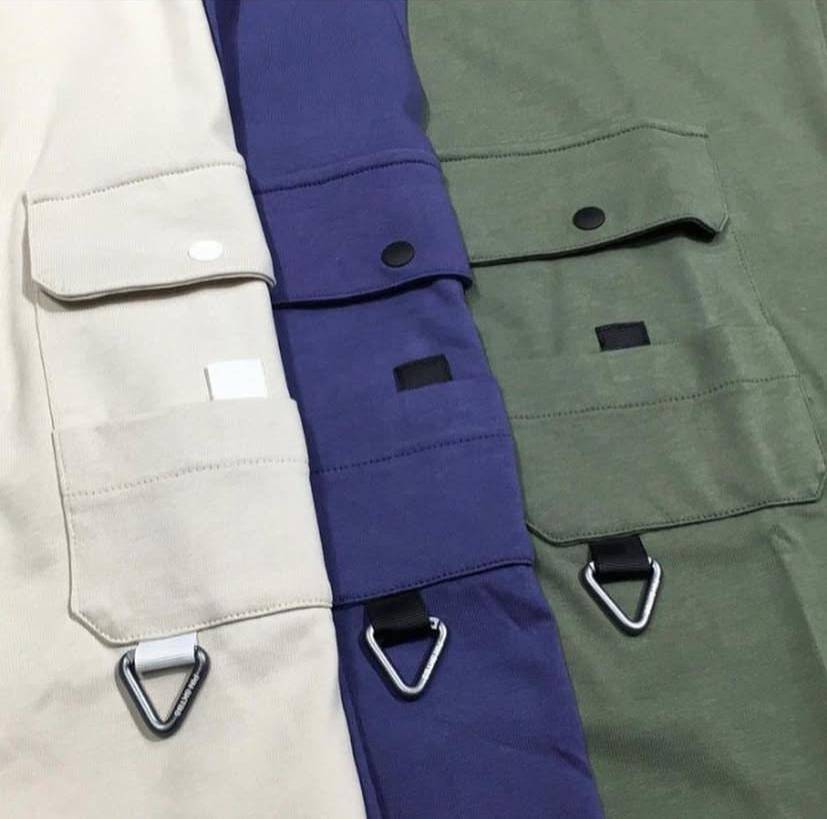 Pin Sktbs Waterproof Pocket Tee Purple Mountain Green Sand White