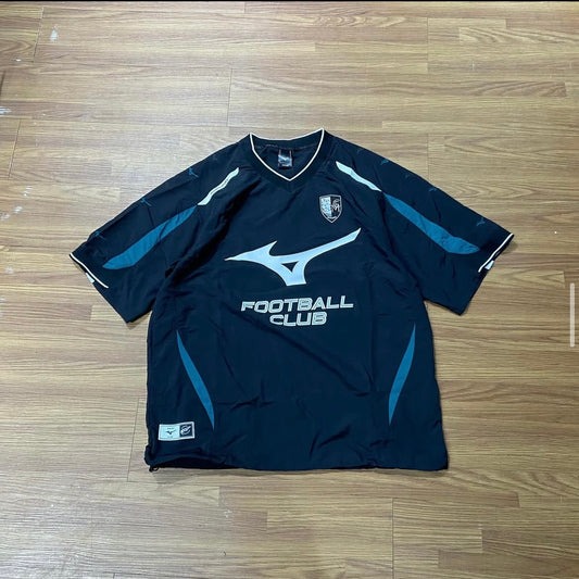 Preorder 預訂 Mizuno Football Club Jersey SS Black K2CA53Y2 足球波衫 黑色
