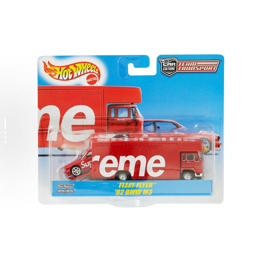 Supreme x Hot Wheels Fleet Flyer + 1992 BMW M3 Red 風火輪 紅色