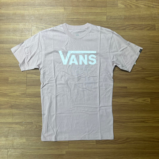 Vans Classic Logo Tee Violet Ice White VN000GGGWV41 Pink