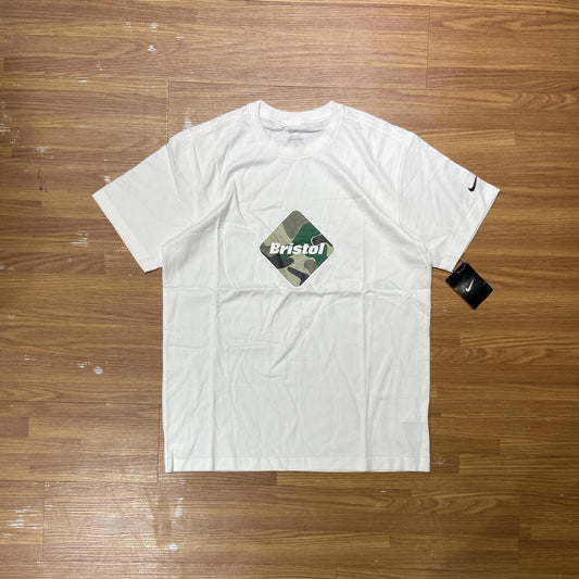 FCRB x Nike Bristol Logo Tee White 640479-100