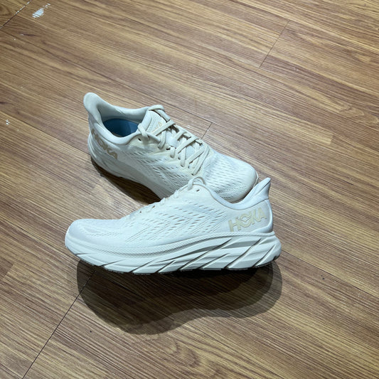 Hoka One One Clifton 8 WOMEN Eggnog 1119394-ESSN 實拍