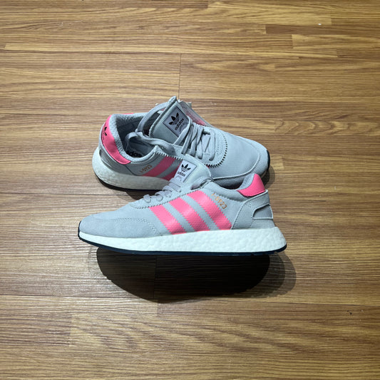 Adidas I-5923 W Grey Chalk Pink CQ2528 Women i5923 Iniki Runner