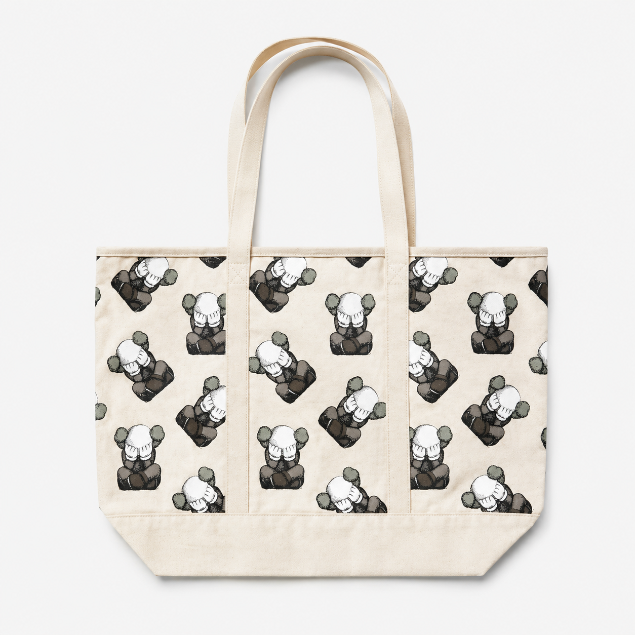 Kaws x Uniqlo Tokyo First Tote Bag Off White 361-446250