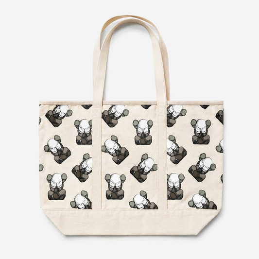Kaws x Uniqlo Tokyo First Tote Bag Off White 361-446250