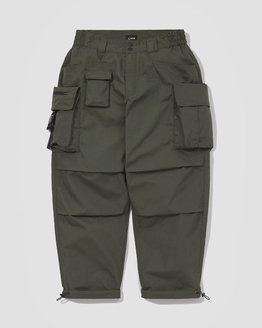 LAKH Supply 10 Pockets Cargo Pants Polyester Ripstop Olive TPCG-PROL