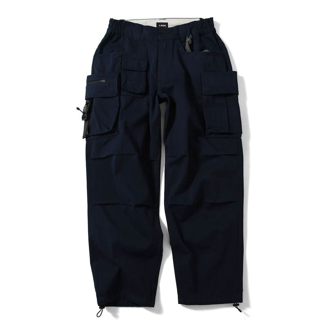 LAKH Supply 10 Pockets Cargo Pants Redline Navy TPC-RLNV