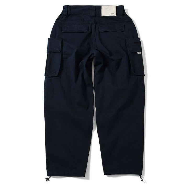 LAKH Supply 10 Pockets Cargo Pants Redline Navy TPC-RLNV
