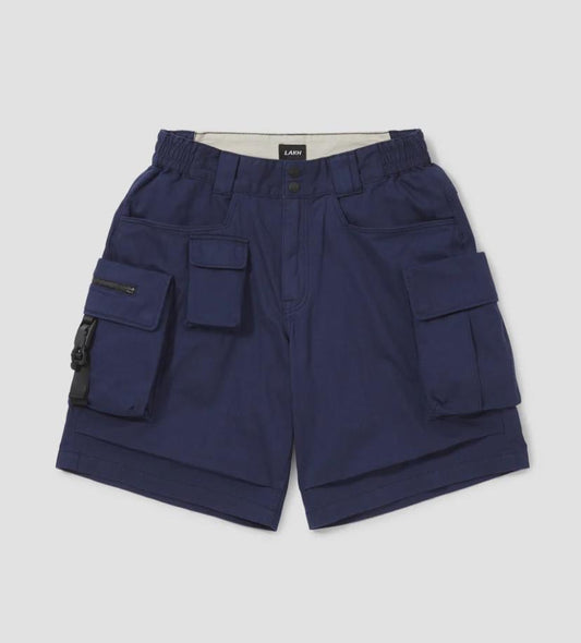 LAKH Supply 10 Pockets Cargo Shorts Navy SH-TPC-RLNV