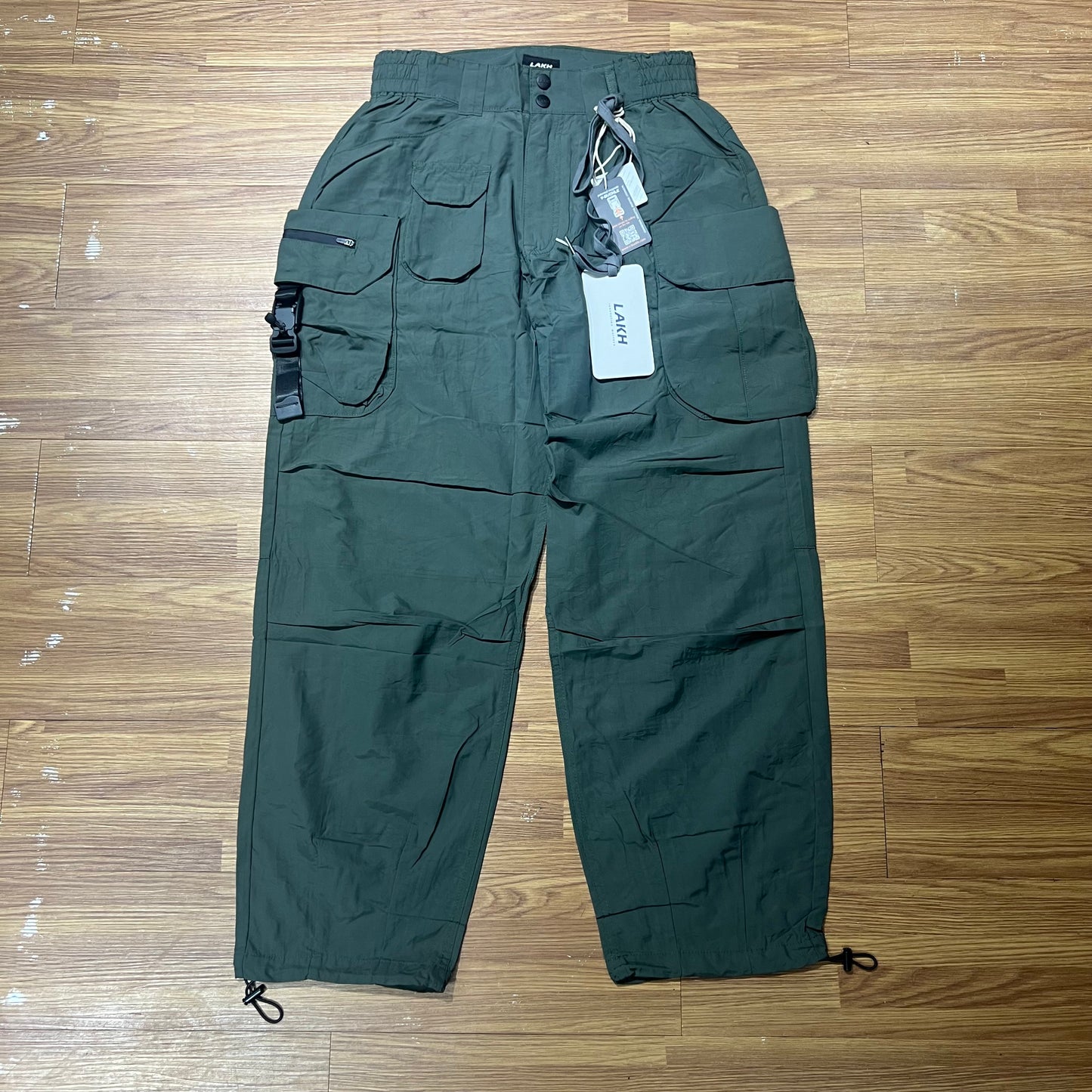 LAKH Supply 5th Anniversary 10 Pockets Cargo Pants Nylon Grey 5TPC-NYGY 實拍